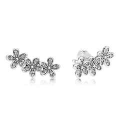 Brinco ear cuff flores