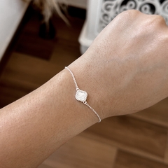 Pulseria trevo madrepérola - comprar online