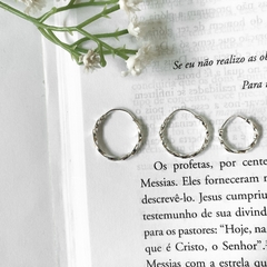 Trio argolas torcidas - comprar online