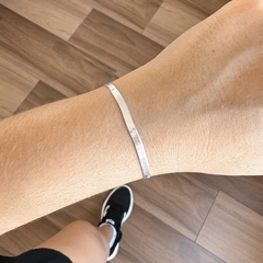Pulseira laminada na internet