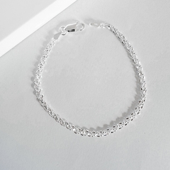 Pulseira trançada geometric na internet