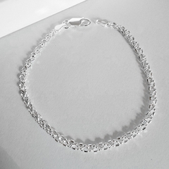 Pulseira trançada geometric