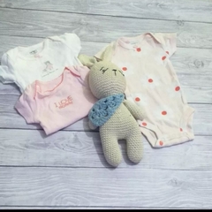 ♻️ Trío de bodys CARTER'S ♻️ recién nacido
