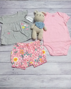 Trío CARTER'S NUEVO 6 meses