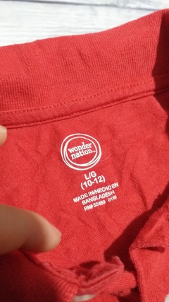 ♻️Remera WANDER NATION ♻️10/12 Años en internet
