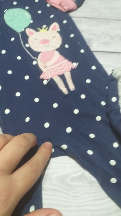 ♻️ Enterito de algodón CARTER´S ♻️ 18 meses ( detalle) - Monpetitenfant
