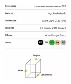 Arandela Colonial 270 - Lustres Luxo