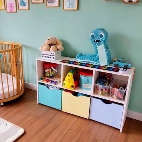 Organizador Blanco de Juguetes 3x3 - comprar online