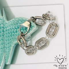 Pulseira Cristal Prata - comprar online