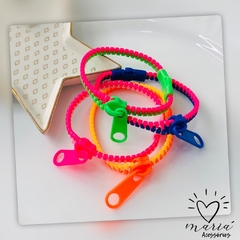 Pulseira Zipper Color