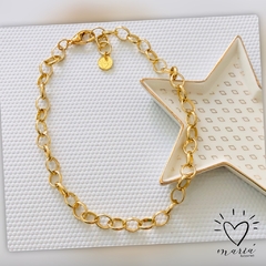 Choker Elos Dourada