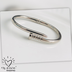Bracelete Prego Prata