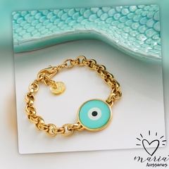 Pulseira de Olho Grego 