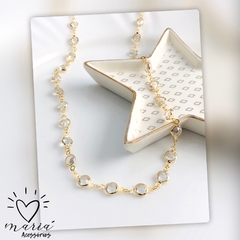 Choker Zircônia Cristal
