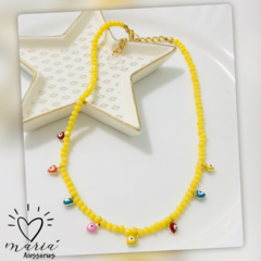 Choker Cristais Olhinhos