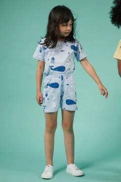 Pijama Agua Short - tienda online