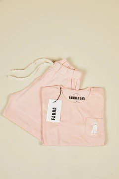 Set Lou Pale Pink Short - comprar online