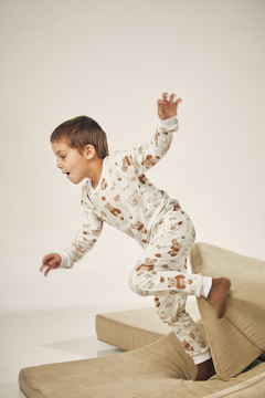Pijama China Off White