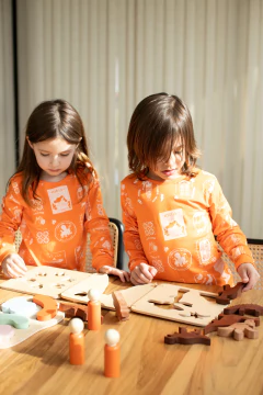 Pijama Lisboa Mandarina