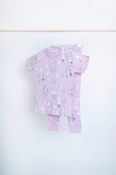 Imagen de Pijama Bosque Long Lila