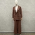 CONJUNTO CALÇA E BLAZER MARROM G