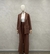CONJUNTO CALÇA E BLAZER MARROM G - Brechózin