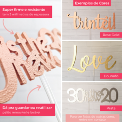 Topo de Bolo Bride To Be - comprar online