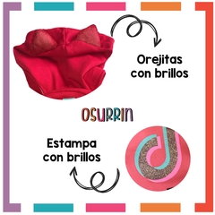 Imagen de CAPUCHILAS - Mochilas tipo chaleco con capucha estampa personajes.