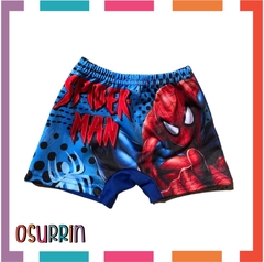 Zunga Traje de Baño Short Hombre Araña Spiderman - OSURRIN