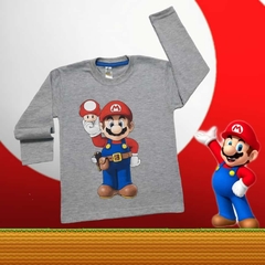 Remera MARIO algodón peinado premium en internet