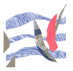 Conjunto de 3 obras Serie ¨Das Meer¨ - comprar online