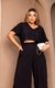 Conjunto Aurora - Preto - EVIDENCE MODA FEMININA