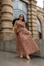Vestido Manu - Animal Print Canela - EVIDENCE MODA FEMININA