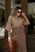 Saia Chiara - Animal Print Caqui - EVIDENCE MODA FEMININA