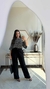 Blusa Alice - Preto c/ Branco na internet