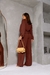 Conjunto Ju - Marrom - EVIDENCE MODA FEMININA