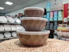 BOWL C/TAPA PASTEL MED. - 7571/2 / 6327 - comprar online