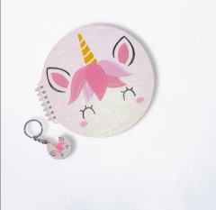 ANOTADOR UNICORNIO C/LLAVERO - 2111023