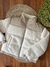 Campera puffer corderito