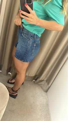 Shorts jeans Andrea - VILLA LUZ. Moda Feminina