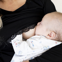 Pijama RENATA BLACK - Lo estás haciendo bien  Maternity Shop