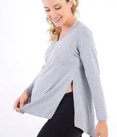 Remerón Maternal Vale Gris - comprar online