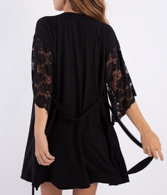 Camisón maternal Alma Black