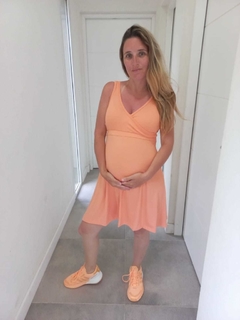 Camisón maternal ALICE Naranja en internet