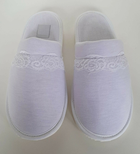 Pantuflas ANNI blanco