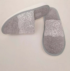 Pantuflas Puntilla Blanca - comprar online