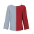 Camiseta Bicolor Crepe - comprar online