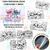 Revistinha de Colorir Stitch e Angel Folhas Grossas Lembrancinha Estilo Bobbie Goods - comprar online