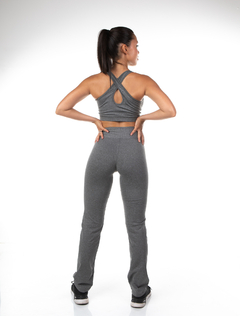 CALZA RECTA GRIS - comprar online