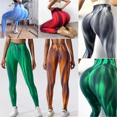 CALZA TANIA SEAMLESS BICOLOR - Somos Punto Fitness